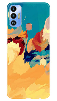 Modern Art Mobile Back Case for Tecno Spark 7T (Design - 204)