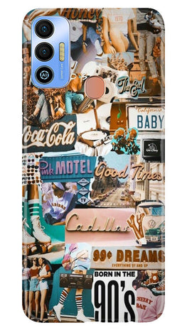 Cute Kid Couple Case for Tecno Spark 7T (Design No. 252)