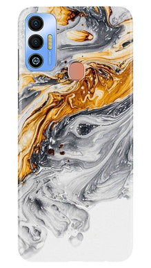 Marble Texture Mobile Back Case for Tecno Spark 7T (Design - 271)