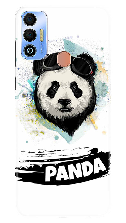 Panda Moon Mobile Back Case for Tecno Spark 7T (Design - 280)