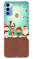 Santa Claus Mobile Back Case for Tecno Spark 7T (Design - 296)