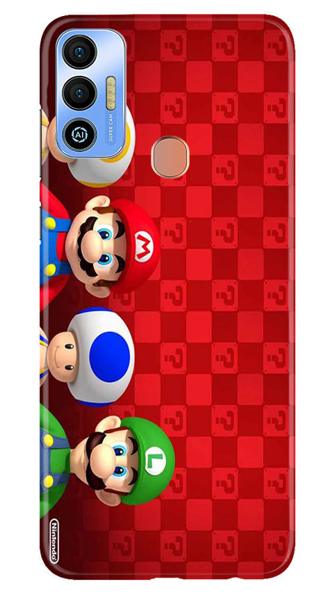 Mario Mobile Back Case for Tecno Spark 7T (Design - 299)