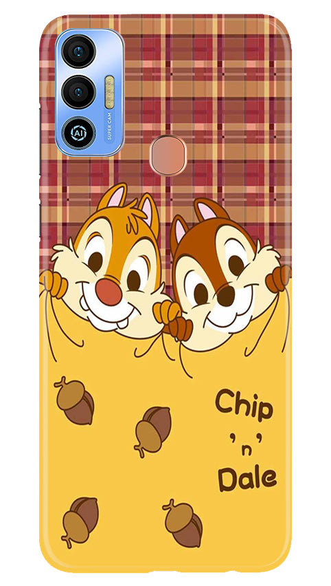 Chip n Dale Mobile Back Case for Tecno Spark 7T (Design - 302)
