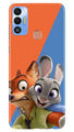 Cartoon Mobile Back Case for Tecno Spark 7T (Design - 306)