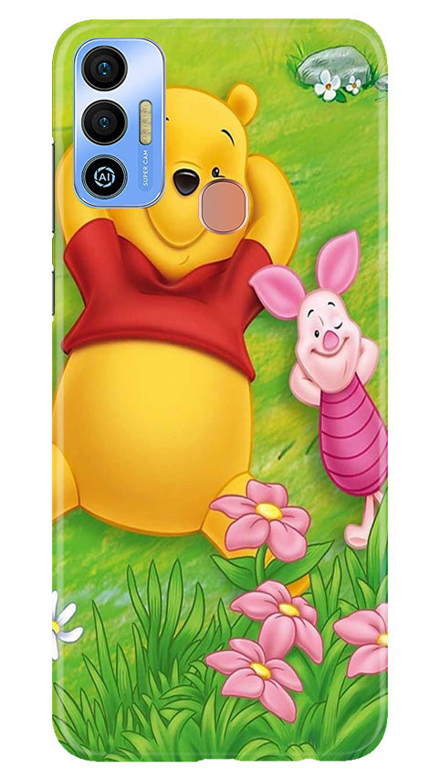 Winnie The Pooh Mobile Back Case for Tecno Spark 7T (Design - 308)