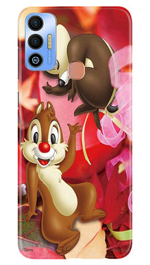 Chip n Dale Mobile Back Case for Tecno Spark 7T (Design - 309)