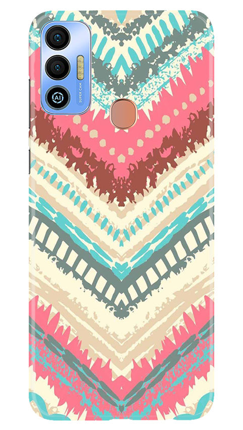 Pattern Mobile Back Case for Tecno Spark 7T (Design - 327)
