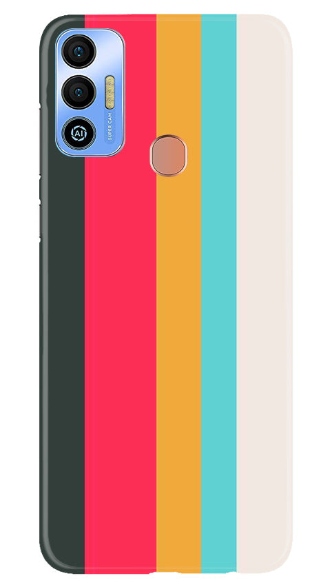 Color Pattern Mobile Back Case for Tecno Spark 7T (Design - 328)