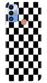 Black White Boxes Mobile Back Case for Tecno Spark 7T (Design - 331)