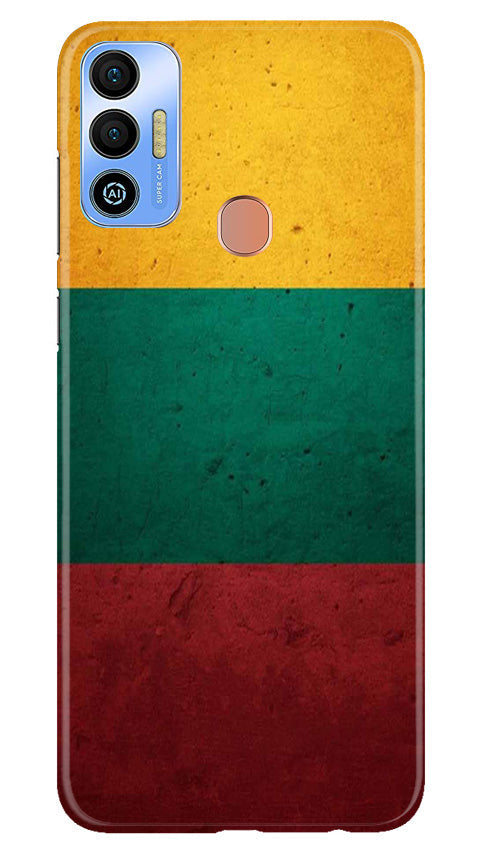 Color Pattern Mobile Back Case for Tecno Spark 7T (Design - 333)