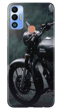 Royal Enfield Mobile Back Case for Tecno Spark 7T (Design - 339)