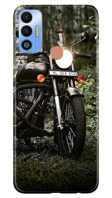 Royal Enfield Mobile Back Case for Tecno Spark 7T (Design - 343)