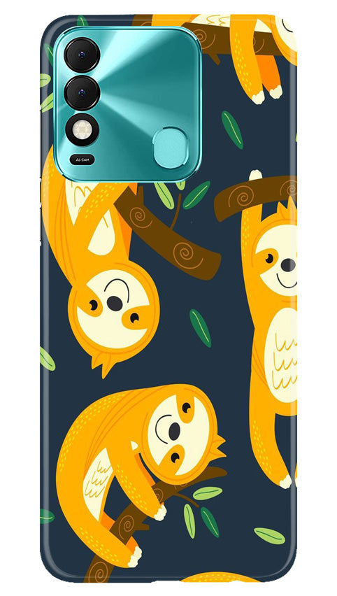 Racoon Pattern Case for Tecno Spark 8