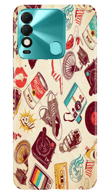 Vintage Mobile Back Case for Tecno Spark 8 (Design - 35)