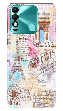 Paris Eiftel Tower Mobile Back Case for Tecno Spark 8 (Design - 54)