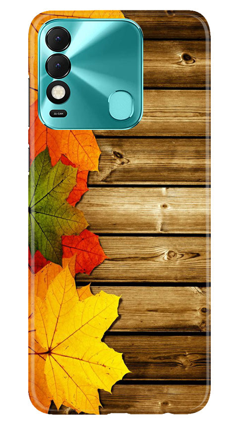 Wooden look3 Case for Tecno Spark 8
