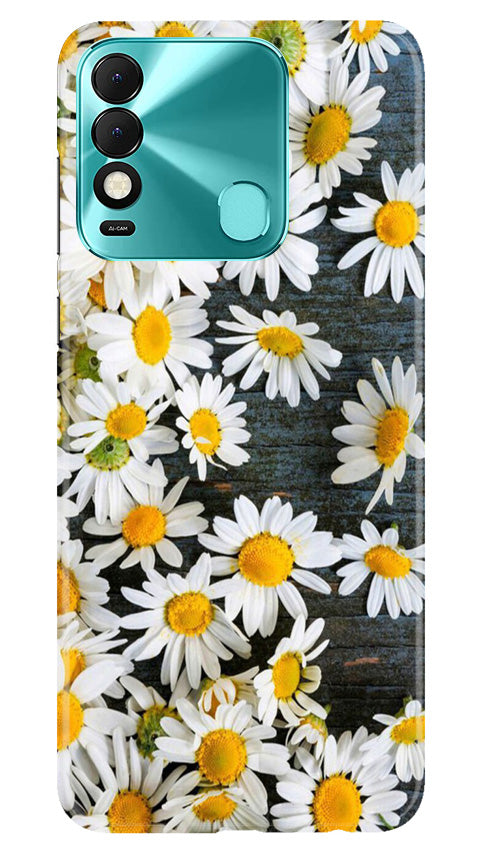 White flowers2 Case for Tecno Spark 8
