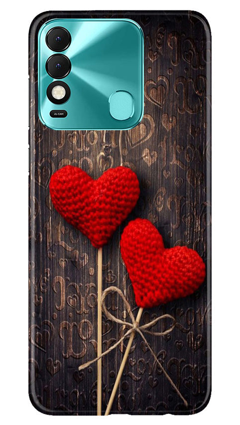 Red Hearts Case for Tecno Spark 8