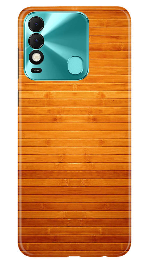 Wooden Look Case for Tecno Spark 8  (Design - 111)