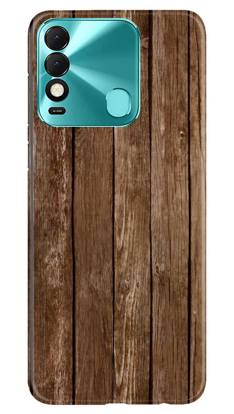 Wooden Look Case for Tecno Spark 8  (Design - 112)