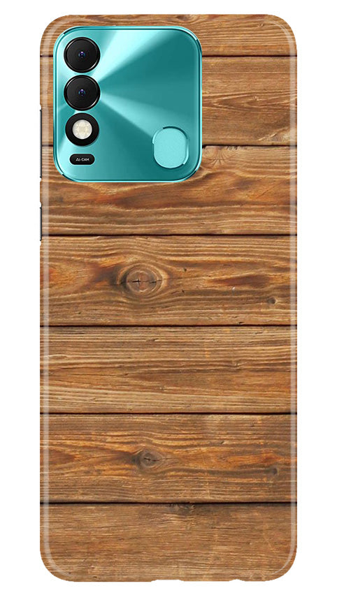 Wooden Look Case for Tecno Spark 8  (Design - 113)