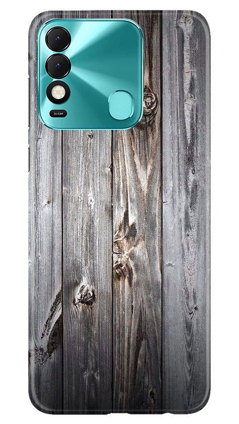Wooden Look Case for Tecno Spark 8  (Design - 114)