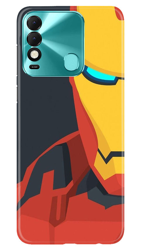 Iron Man Superhero Case for Tecno Spark 8  (Design - 120)