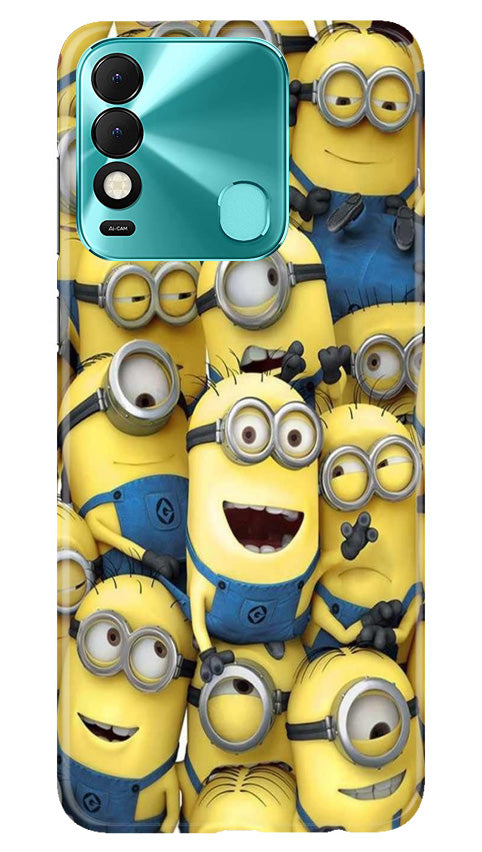 Minions Case for Tecno Spark 8  (Design - 127)