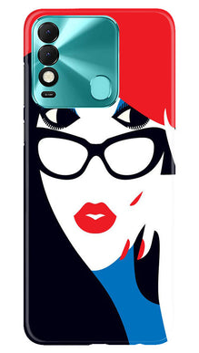 Girlish Mobile Back Case for Tecno Spark 8  (Design - 131)