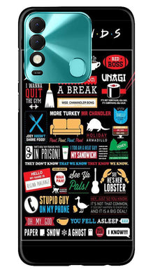Friends Mobile Back Case for Tecno Spark 8  (Design - 145)