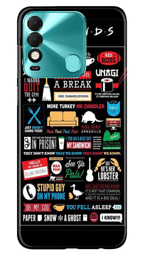 Friends Case for Tecno Spark 8  (Design - 145)