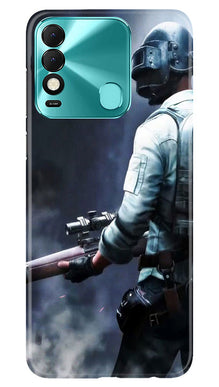 Pubg Mobile Back Case for Tecno Spark 8  (Design - 148)
