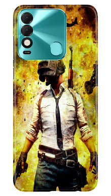 Pubg Mobile Back Case for Tecno Spark 8  (Design - 149)