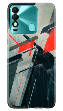 Modern Art Mobile Back Case for Tecno Spark 8 (Design - 199)