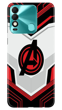 Ironman Captain America Mobile Back Case for Tecno Spark 8 (Design - 223)