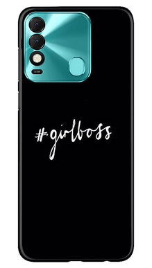 Like a Girl Boss Mobile Back Case for Tecno Spark 8 (Design - 234)