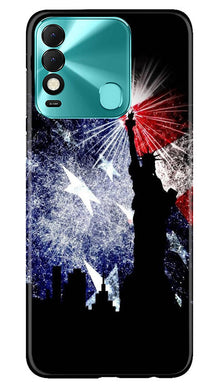 Radha Krishna Mobile Back Case for Tecno Spark 8 (Design - 257)