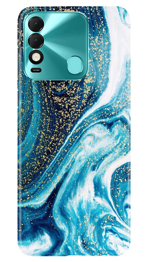 Marble Texture Mobile Back Case for Tecno Spark 8 (Design - 269)