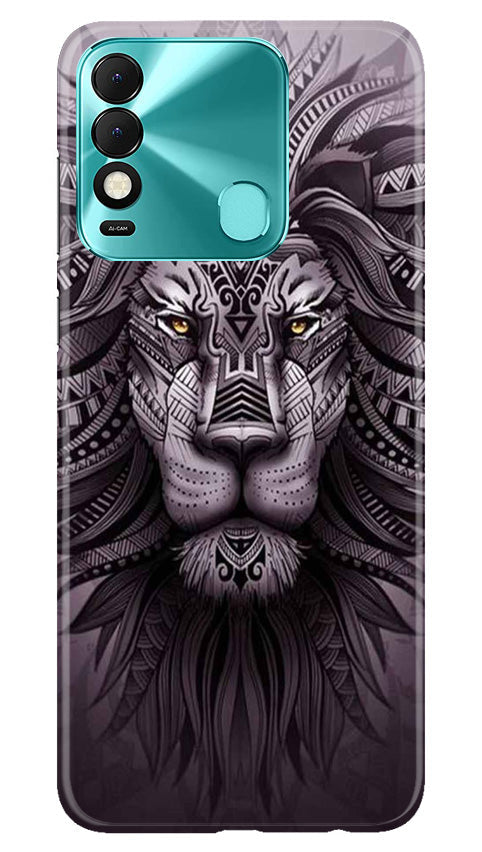 Lion Mobile Back Case for Tecno Spark 8 (Design - 276)