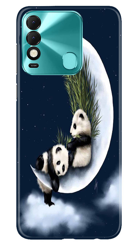 Panda Bear Mobile Back Case for Tecno Spark 8 (Design - 279)