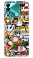 Panda Mobile Back Case for Tecno Spark 8 (Design - 281)