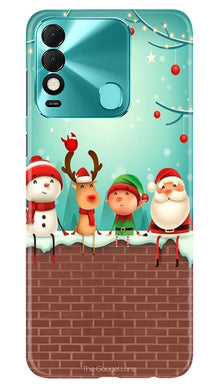 Santa Claus Mobile Back Case for Tecno Spark 8 (Design - 296)
