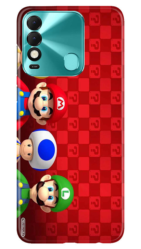 Mario Mobile Back Case for Tecno Spark 8 (Design - 299)