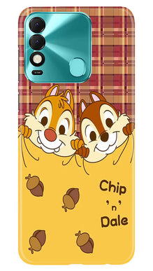 Chip n Dale Mobile Back Case for Tecno Spark 8 (Design - 302)