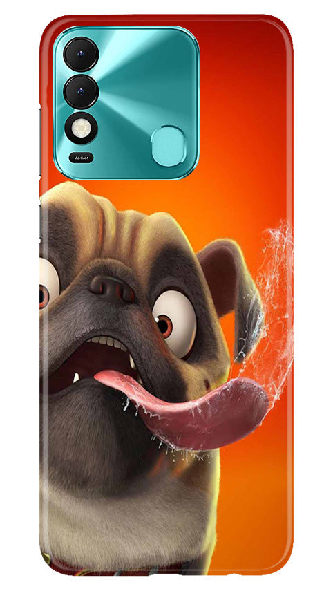 Dog Mobile Back Case for Tecno Spark 8 (Design - 303)