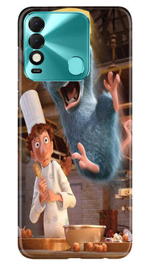 Ratatouille Mobile Back Case for Tecno Spark 8 (Design - 307)