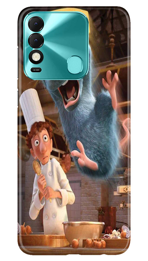 Ratatouille Mobile Back Case for Tecno Spark 8 (Design - 307)