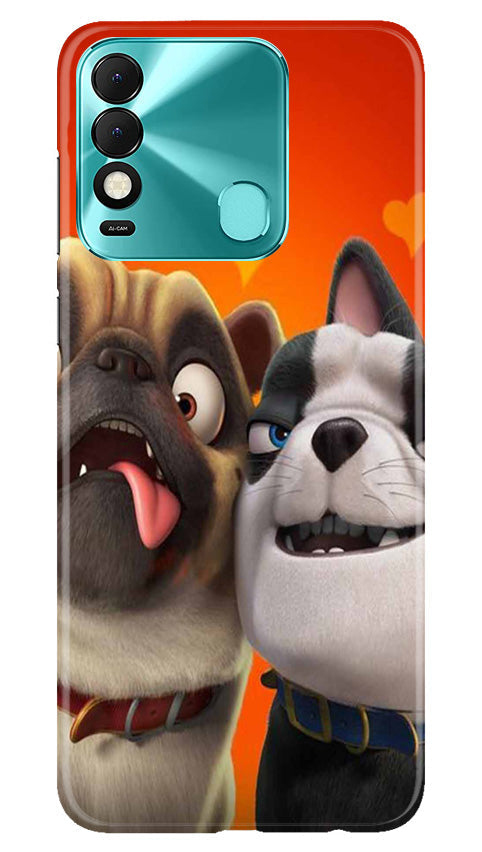 Dog Puppy Mobile Back Case for Tecno Spark 8 (Design - 310)