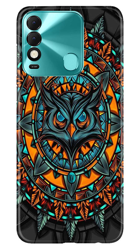 Owl Mobile Back Case for Tecno Spark 8 (Design - 319)
