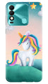 Unicorn Mobile Back Case for Tecno Spark 8 (Design - 325)